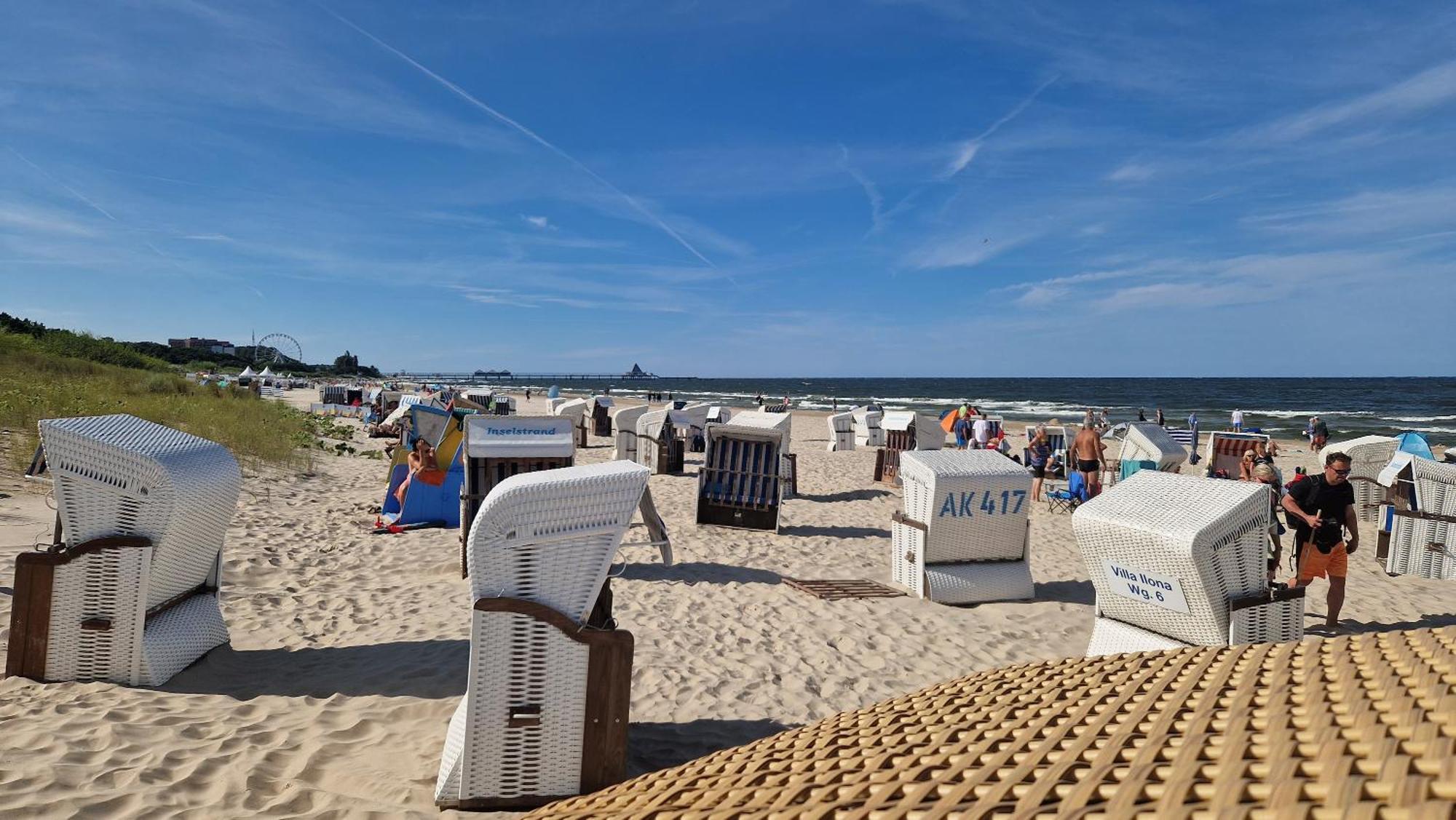 Traumschloesschen 100 M Vom Strand Villa Heringsdorf  Exterior foto